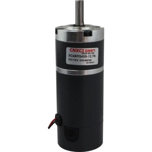 775 planetary gear motor 45mm DC micro DC12V 24V gear motor speed regulation high torque transmission