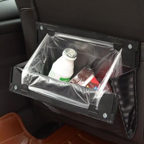 Car Hanging Bags Magnetic Universal Car Seat Back Storage Bag Luggage Holder Pocket Trunk Organizer Stowing Tidying Container