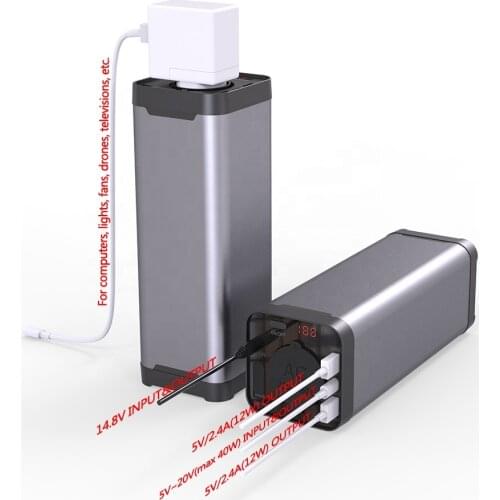 Delong factory brand 220v AC outlet 12v dc portable power station