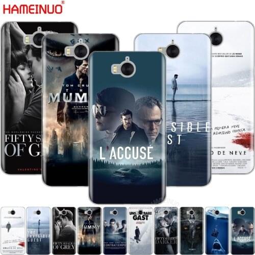 HAMEINUO Contratiempo The Invisible Guest cell phone Cover Case for huawei honor 3C 4X 4C 5C 5X 6 7 Y3 Y6 Y5 2 II Y560 Y7 2017