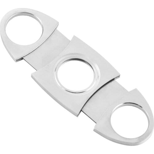 Cigar Cutter Portable Size Stainless Steel Metal Classic Cutter Guillotine Cigar Scissors Gift Cigar Cutter