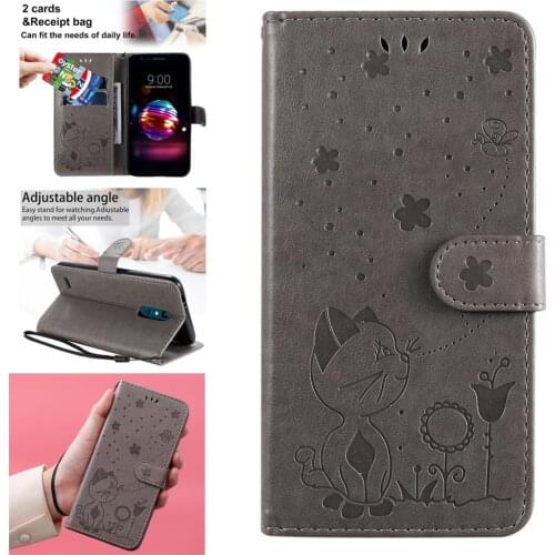 Lovely Smart Phone Cases For LG K10 2017 Cool PU Leather Wallet Book Cover LG K12 Plus K8 K50 K51 K22 K52 K50S K51S Mobile Case