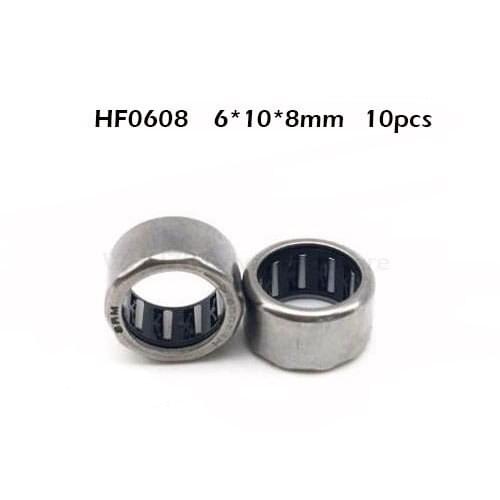 2018 Rodamientos Thrust Bearing 10pcs Hf0612 One Way Needle Bearing 6mmx10mmx12mm Hf0306 Hf0406 Hf0608 Ewc0608 Ewc0809