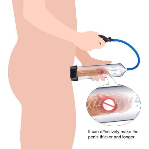 Enlarge Penis Pump Penis Enlargement Device Penis Extender Vacuum Pump Penis Rings Erection Enhance Cock Ring Time Delay