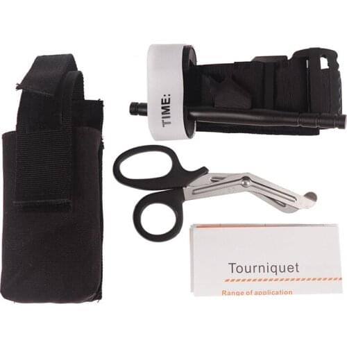 Outdoor Survival Tourniquet Fast Hemostasis Medical Emergency Tactical Military Exploration Operation Wild Survival Tool