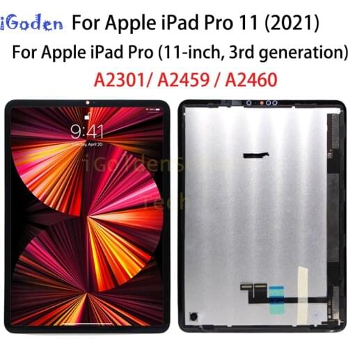 For Apple iPad Pro 11 (2021) LCD Display with Touch Panel Screen For Apple iPad Pro 3rd generation LCD A2301, A2459, A2460