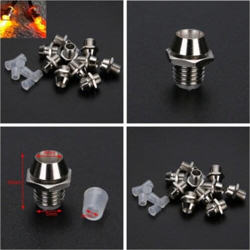 10 pcs 3mm LED Lamp Holder LED Diode Metal Holder Luminous Tube Holder Round Chrome Metal Cover