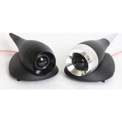 Speaker external top tweeter HIFI external independent tweeter 25 core black bright silk film tweeter