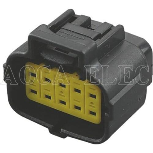 Male connector female wire connector 10 pin connector terminal Plugs socket Fuse box Wire harness Soft 32100762 DJ71016Y-1.8-21