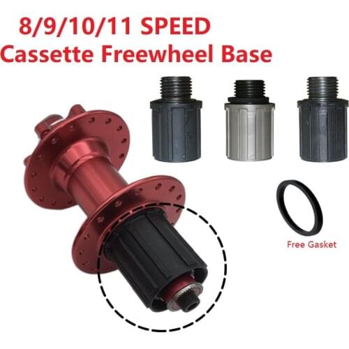 Novatec Bike Rear Hub Cassette Freewheel Base 8/9/10/11 Speed Bead Bearing Hub Cassette Body Hub Accessories