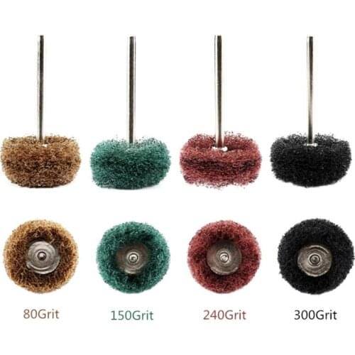 40pc 25mm Wool Polishing Brush Dremel Accessories Grinding Buffing Wheel Grinder Head Drill Rotary Tool Accessories Dropshipping