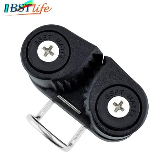 Composite 2 Row Matic Ball Bearing Cam Cleat with leading Ring Pilates Equipment Boat Fast Entry Rope Wire Fairlead sailboat
