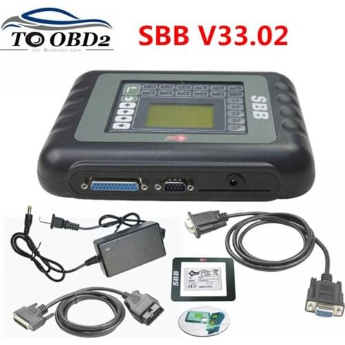 2020 Newest SBB V33.02/V46.02 Car Key Programmer Auto Key Transponder programming tool The latest configuration, easy to operate
