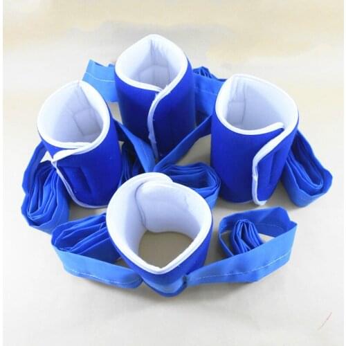 NEW constraint with bedridden patients Limb restraint glove strap Wrist ankle knee foot waist straps hand Fixing band belt