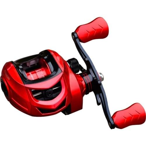 New Compact Design Water Drop Wheel Fishing Wheel 7.2:1 High Speed Ratio 9+1BB MAX Drag 10kg Spool Spinning Reel