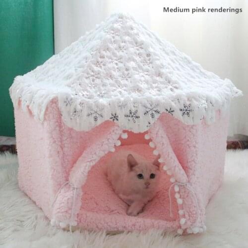 Pet cat tent delivery room cat litter pet supplies deep sleep cat litter kennel small and medium dogs