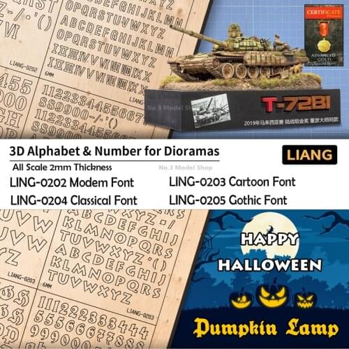 Gundam Military Model Display Stand 3D Alphabet & Number for Dioramas Model Scene making Accessories