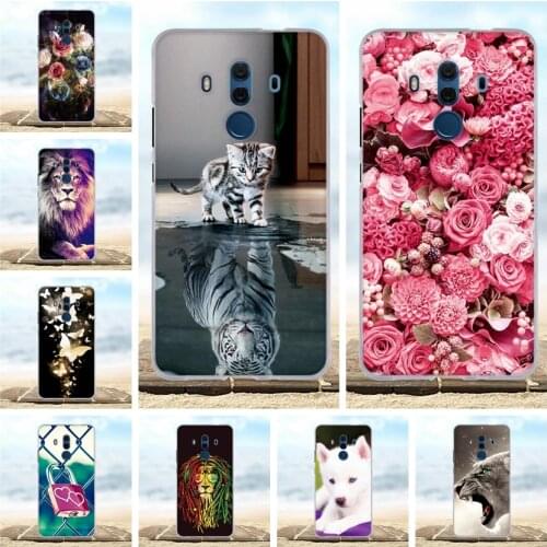 Cute Pattern TPU Silicone Funda for Huawei Mate 10 Pro Case Cover for Huawei Mate 10 Pro BLA-L09 L29 AL00 Cover Protector Case
