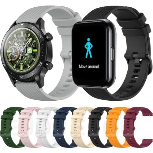 Silicone Wrist Straps Compatible with Realme watch 2 Wristbands Pro For Realme watch S Band Watchband Replaceable Accessories