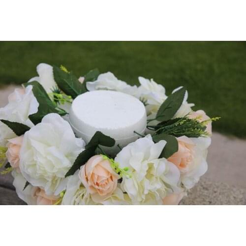 SPR 2018 New!! wedding road lead flowers dahlia Rose flowers flower candlestick table centerpiece flower decoratio Free shipping