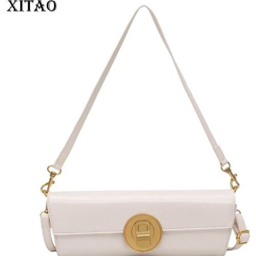 XITAO Niche Design Shoulder Bags Fashion Women Popular Trendy Net Celebrity Western Style Wild One-shoulder Armpit Bag GWJ0027
