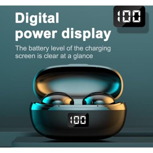 TWS earphone Bluetooth Headset 9D no Wired Music Headphones Sport Waterproof Earbuds HKT-6 wireless earphones