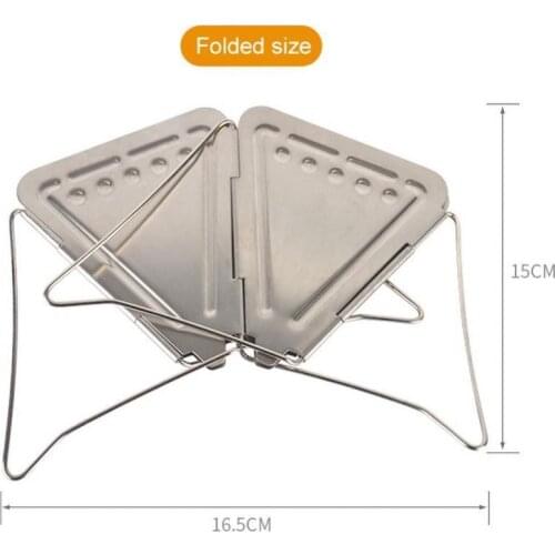 Outdoor Metal Folding Coffee Filter Reusable Funnel Dripper Non-slip Strainer
