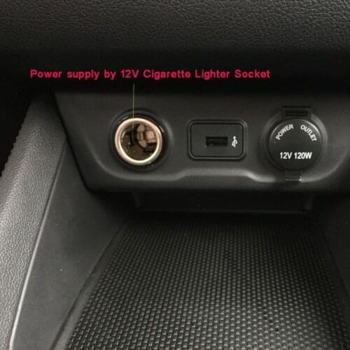 12V Electric Auto Car Air Cooling Fan Headrest 360 Degree Rotatable Dual Head Adjustable Speed Rear Back Seat Fan for Sedan SUV