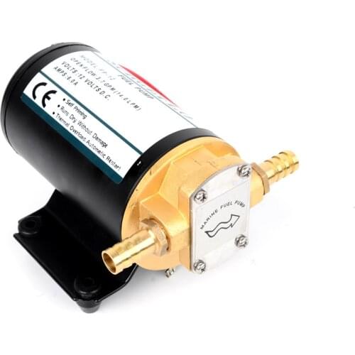 0.3Mpa lift 3m DC 12V 24V Mini Electric Gear Pump Oil Car Fully Automatic Diaphragm Pump Fuel Transfer Pump FP-12 FP-24V