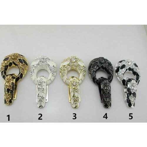 1pcs Fur buttons, coat buttons. Rhinestone buttons. Duck mouth buckle, Zinc alloy buckles 38*66mm