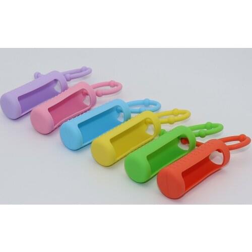 12pcs 10ML Essential Oil Bottle Protector Silicone Essential Oil Protective Case Cover Bottle Holder