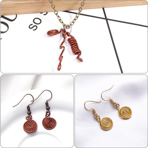 24x Aluminum Wire Round Bendable Metal for Beading Sculpting Jewelry Making