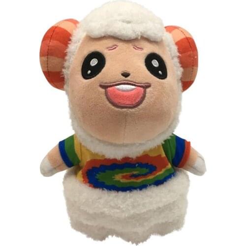 5pcs/lot 20cm Animal Crossing Dom Plush Toy Doll Animal Crossing Dom Plush Doll Soft Stuffed Toys for Children Kids Gifts