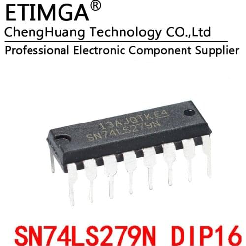 5PCS/LOT SN74LS279N 74LS279 DIP16 Logic RS flip-flop atch