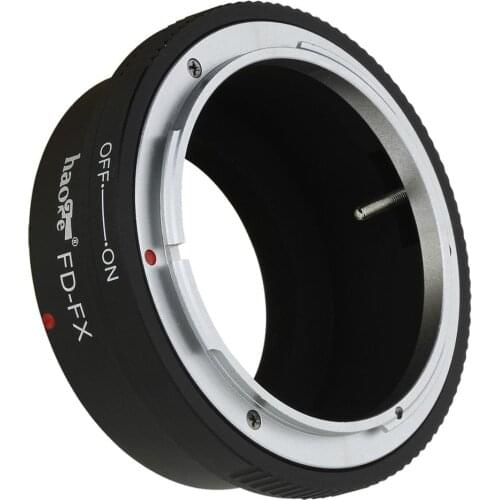 Haoge Lens Mount Adapter for Canon FD Lens to Fujifilm X-mount Camera