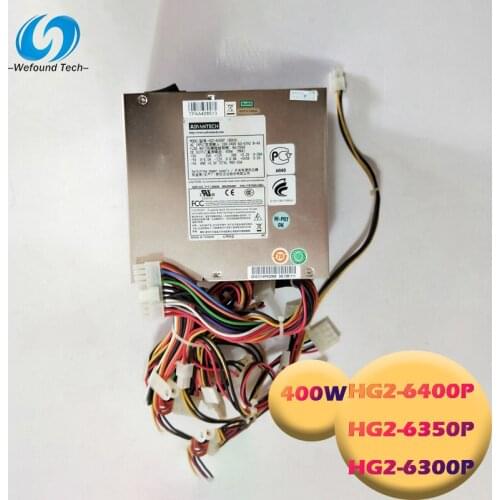 Power Supply HG2-6400P HG2-6350P HG2-6300P 400W ATX for Advantech Industrial Computer Equipment