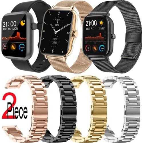 Milanese Strap For Colmi P8 Pro SE P9 Plus P15 Sky7 Pro P10 P12 V31 V11 Plus V23 Pro Land Terra Watchband Stainless Steel Band