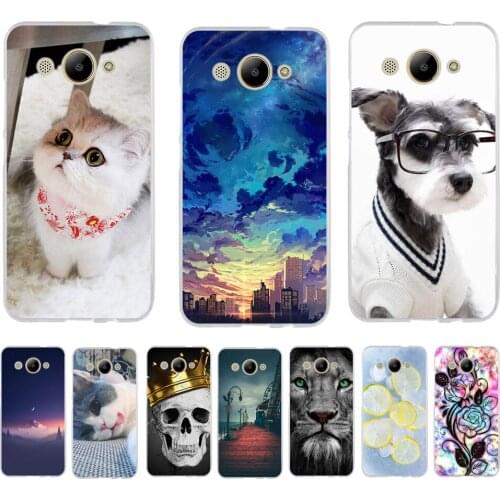 CEOTNG For Huawei Y3 2017 Case Silicone Soft TPU Back Cover For Huawei Y3 2018 Case Protective Funda For Huawei Y5 Llite 2017