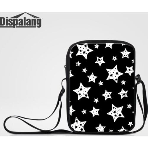Dispalang Fashion Brand Design Mini Messenger Bags Shining Star Spanish Shoulder Bag Small Crossbody Sling Bag Square Bag Bolsas