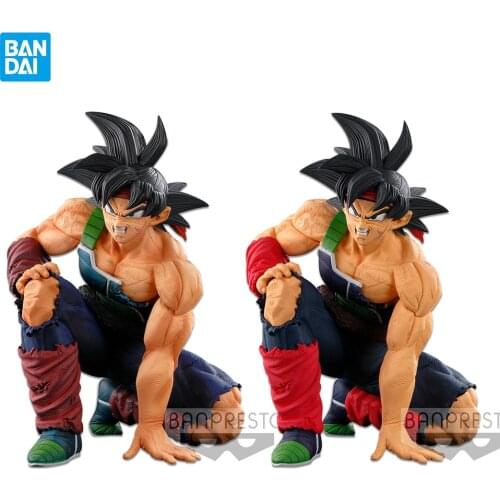 In stock banpresto Dragon Ball Super BWFC 10th Anniversary World Congress SMSP Burdock Comic color Action Figure toys for boys