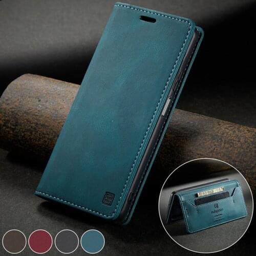 For Samsung M12 2021 Retro Flip Wallet Case Samsung Galaxy M12 M 12 Luxury Leather 360 Protection Cover for Galaxy M12 Funda