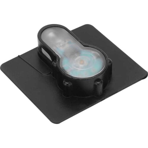 Helmet Survival Lamp Mini Signal Light IPX8 Waterproof Outdoor Vest Helmet Safety Light with Hook and Loop Helmet Safety Light