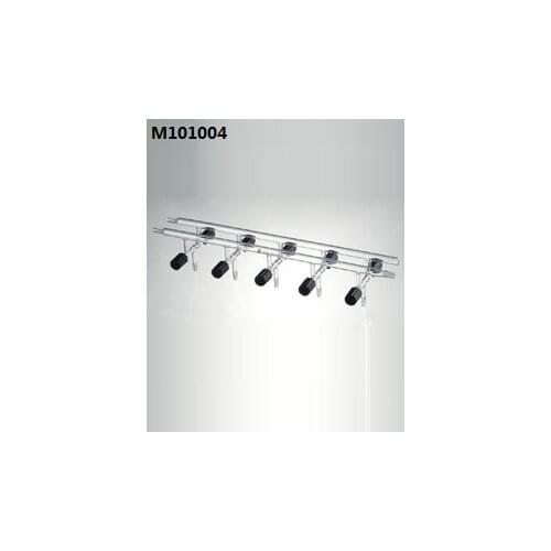 M101004: Manifold, Vacuum/Inert gas, Double, Number of ports:4, Valve Orifice:0-4mm, Overall width:450mm