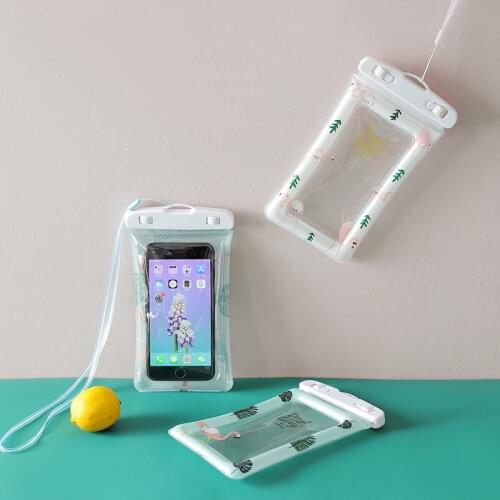 Mobile phone can touch screen swimming phone waterproof case takeaway special mobile phone sealing bag