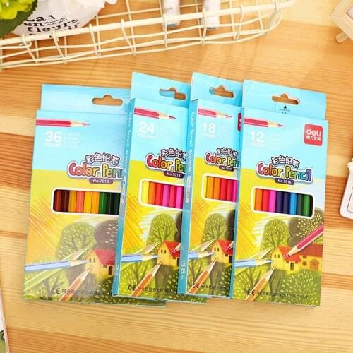 7019 colored pencils 36-color student secret garden brush graffiti art lead stationary set