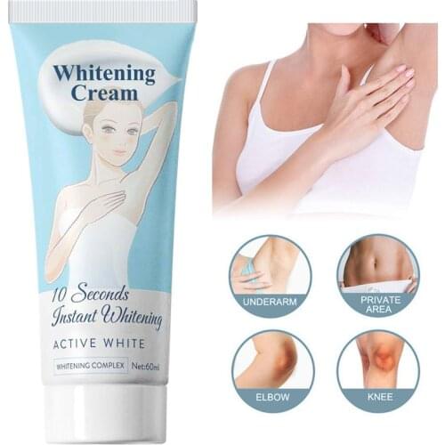 Armpit Whitening Cream Skin Lightening Bleaching Cream Underarm Dark Skin Whitening Intimate Body Lotion 60g