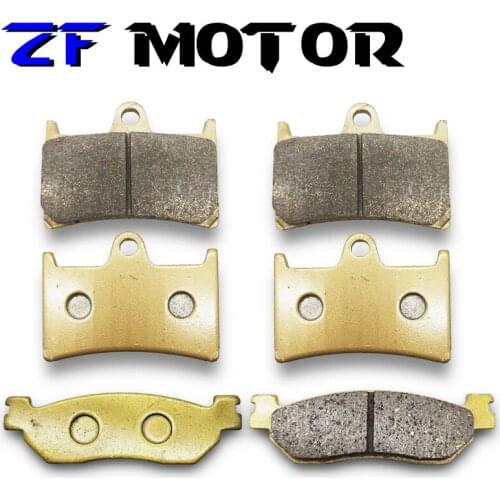Motorcycle Brake Pads Front Rear For Yamaha YZF 1000 R1 YZFR1 2002 2003 YZF 600 RRL/RRM/RRN/RRP/RRR YZFR6 1999 2000 2001 2002
