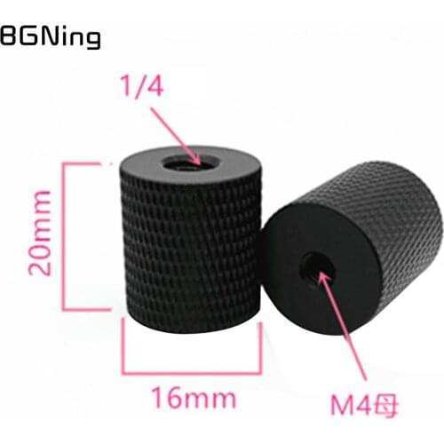 BGNing 2x 1/4" Inch Thread Hole Female to Female M4 M5 M6 M8 Mount Adapter Screw Nut DSLR Cameras Tripod Rig Light Accessories