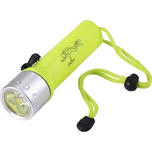 Professional LED Waterproof Scuba Diver Diving Flashlight Underwater Flash Light Torch