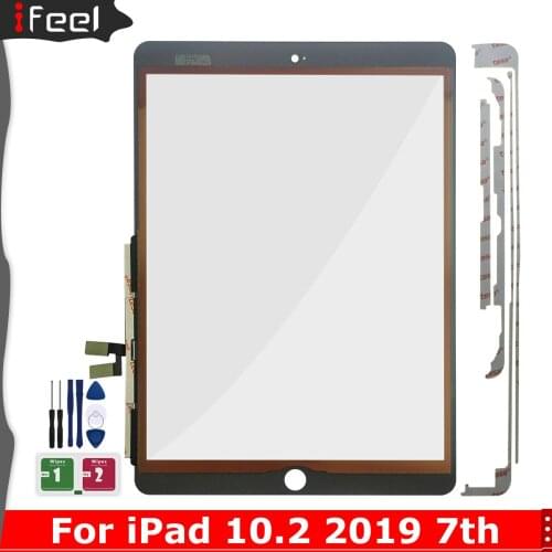 Touch screen For iPad 7/8 10.2 A2197 A2200 A2198 A2270 A2428 A2429 A2430 Glass Digitizer Panel Outer Display Sensor 100% Tested